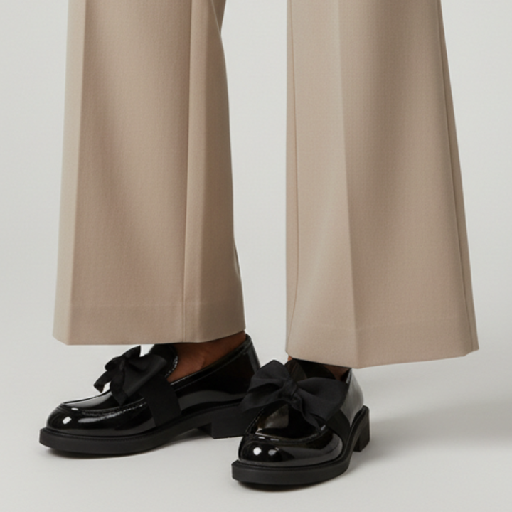 Leonora Bow Loafers