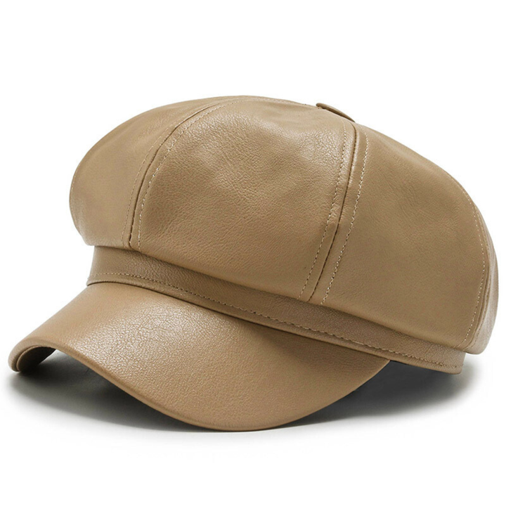 Lucia Leather Cap