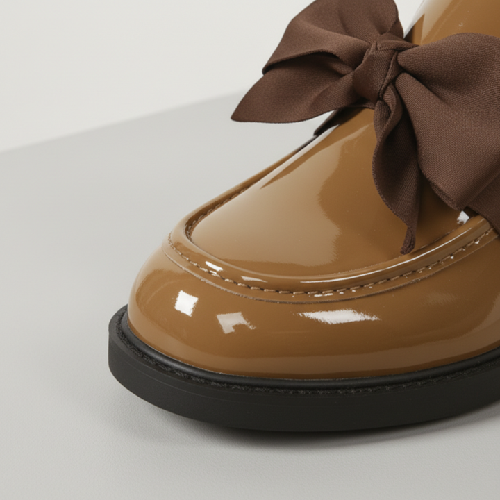 Leonora Bow Loafers
