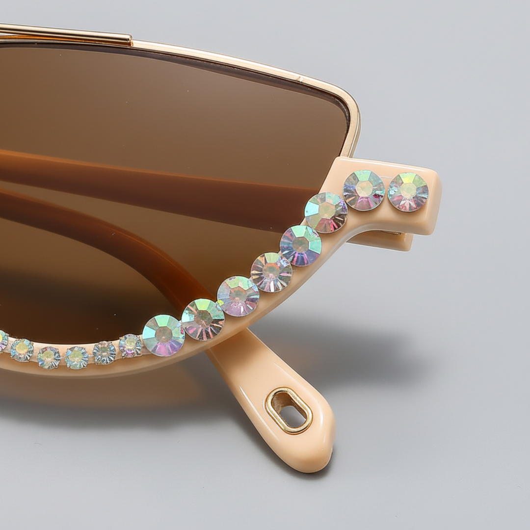 Adelina Crystal Sunglasses