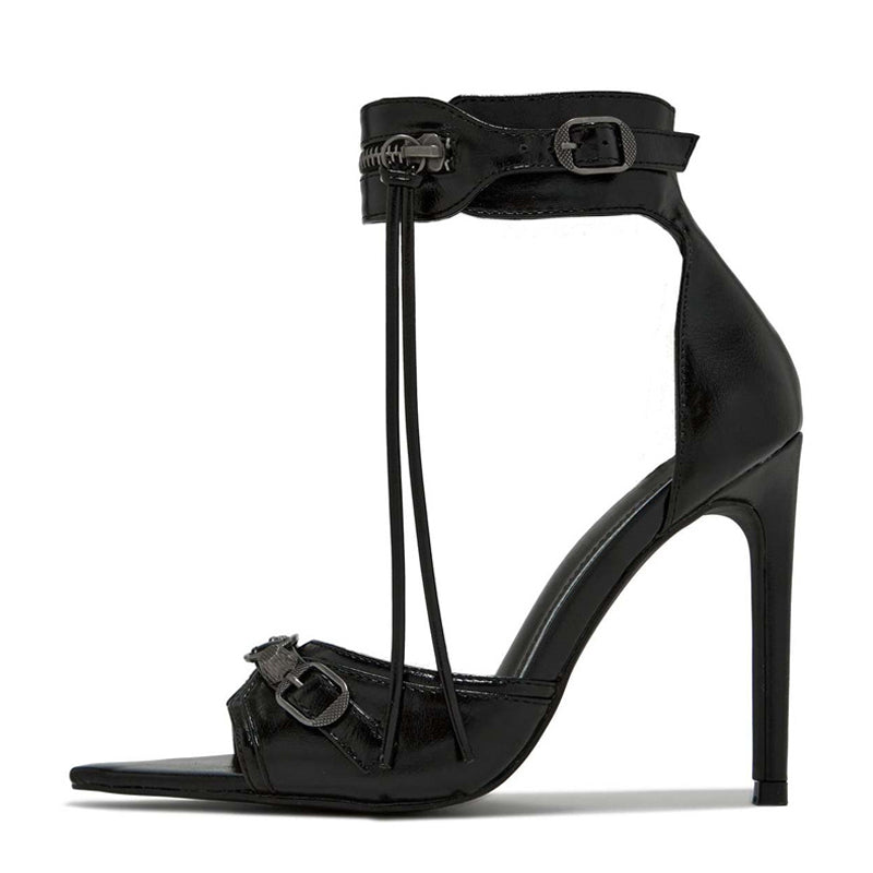 Valencia Buckle Heels