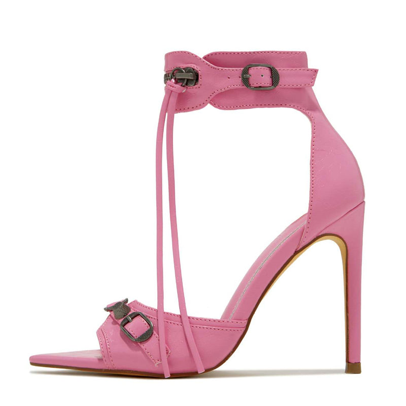 Valencia Buckle Heels