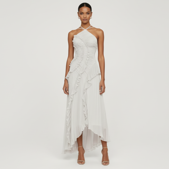 Anita Pleated Gown