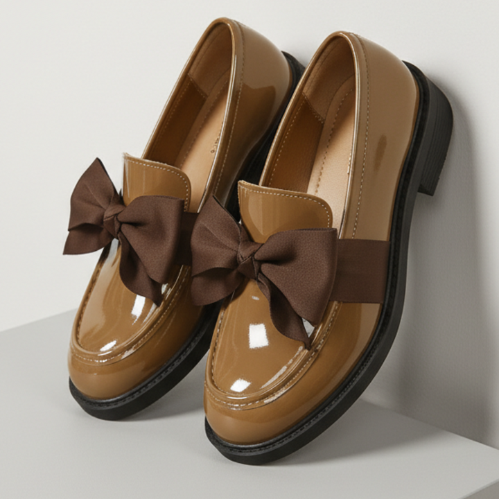 Leonora Bow Loafers