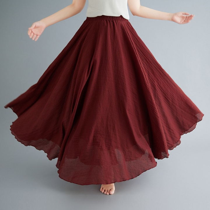 Claire Linen Skirt