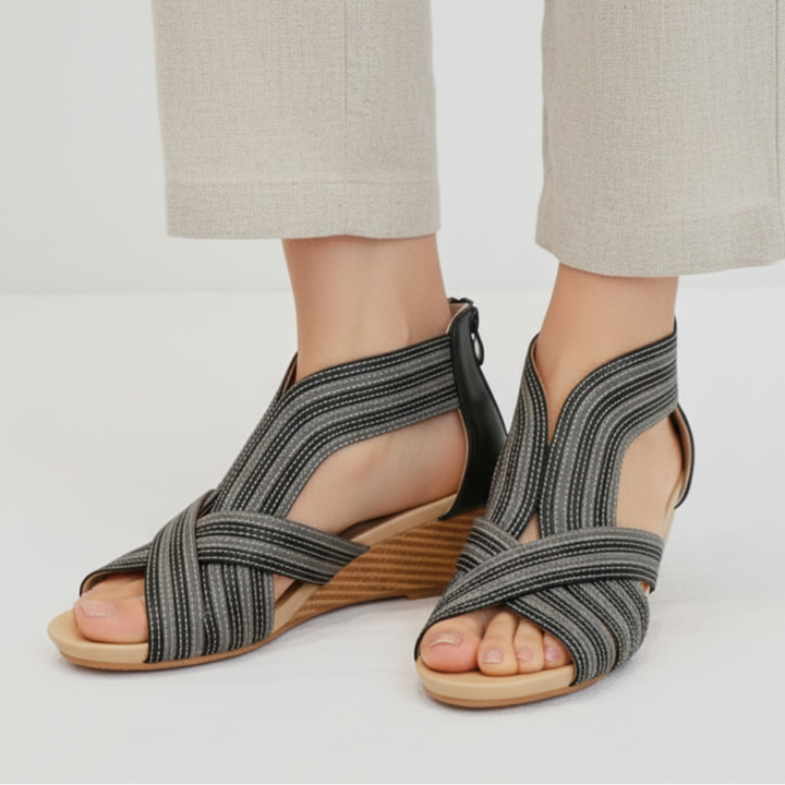 Abigail Wedge Sandals