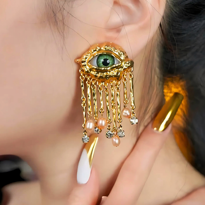 Mystic Iris Earrings