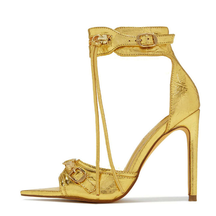 Valencia Buckle Heels