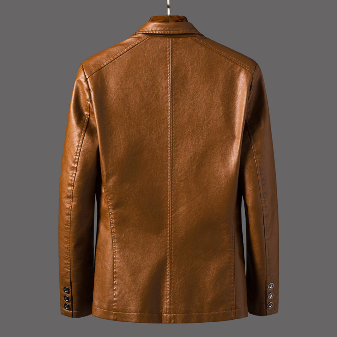 Tristan Leather Blazer