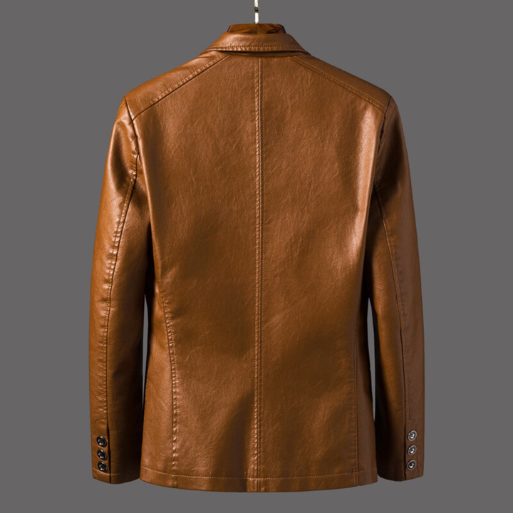 Tristan Leather Blazer