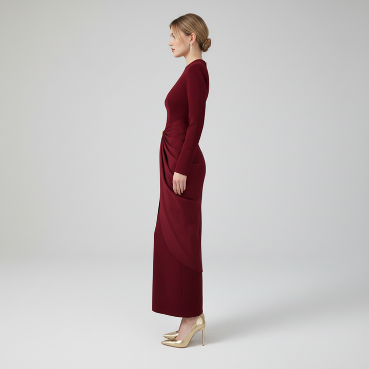 Caterina Draped Dress