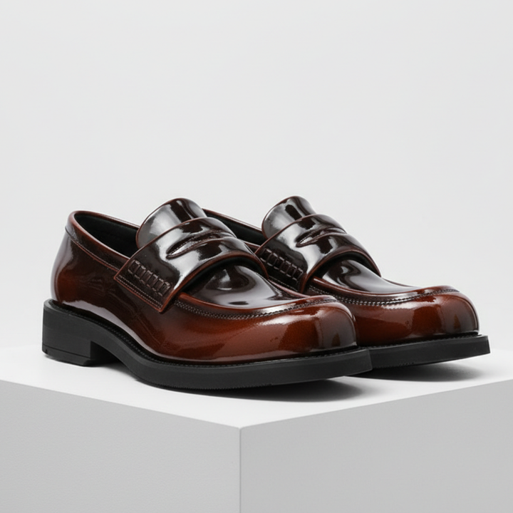 Salvatore Leather Loafers