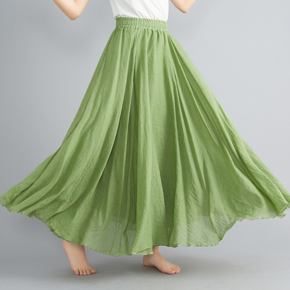 Claire Linen Skirt