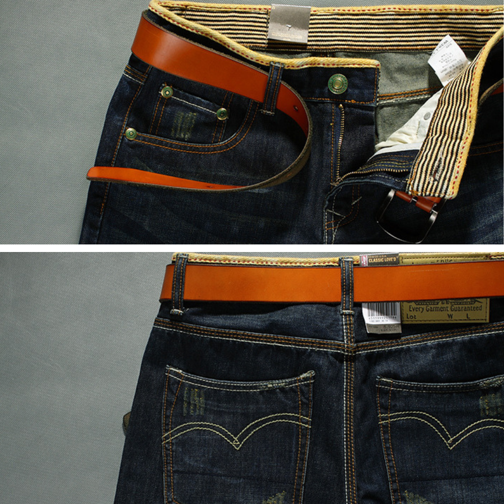 Boris Distressed Denim Shorts
