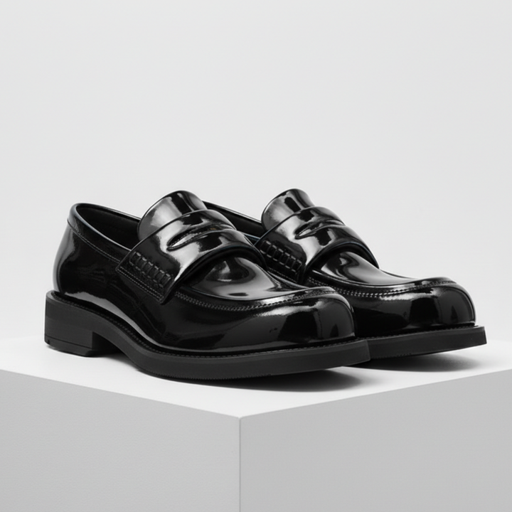 Salvatore Leather Loafers