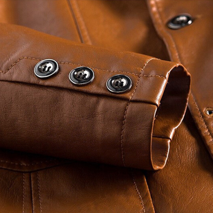 Tristan Leather Blazer