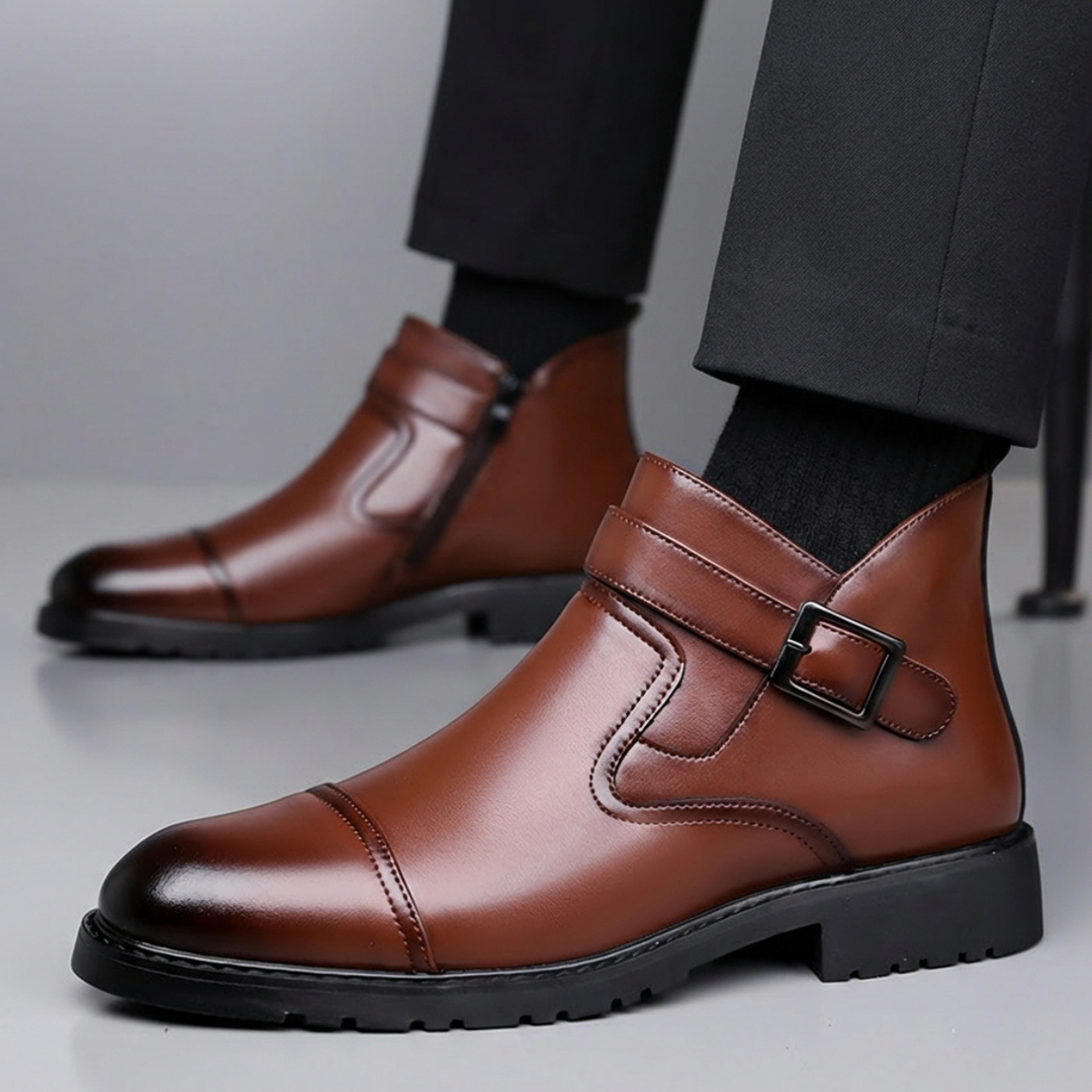 Silvano Buckle Boots