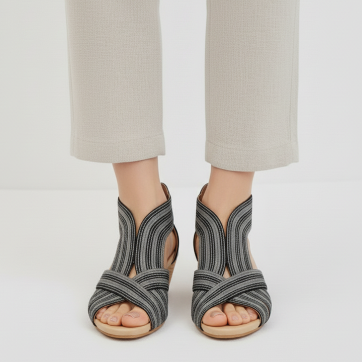 Abigail Wedge Sandals