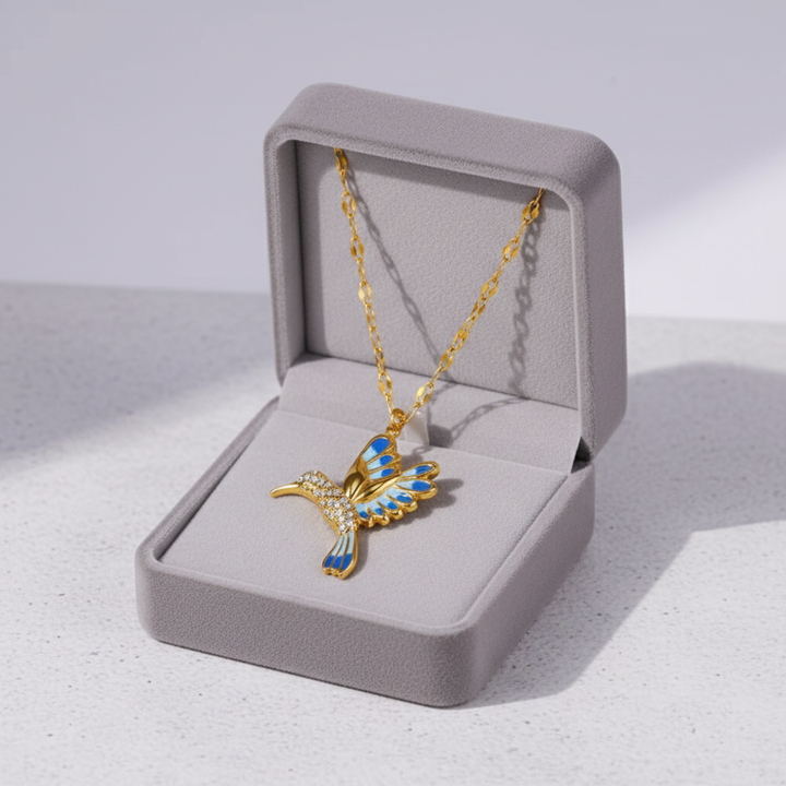 Hummingbird Pendant Necklace