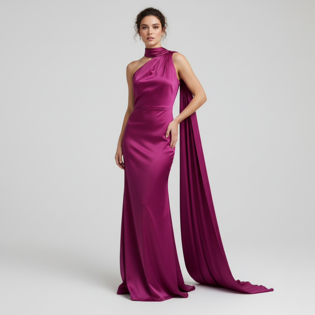 Layla Satin Gown