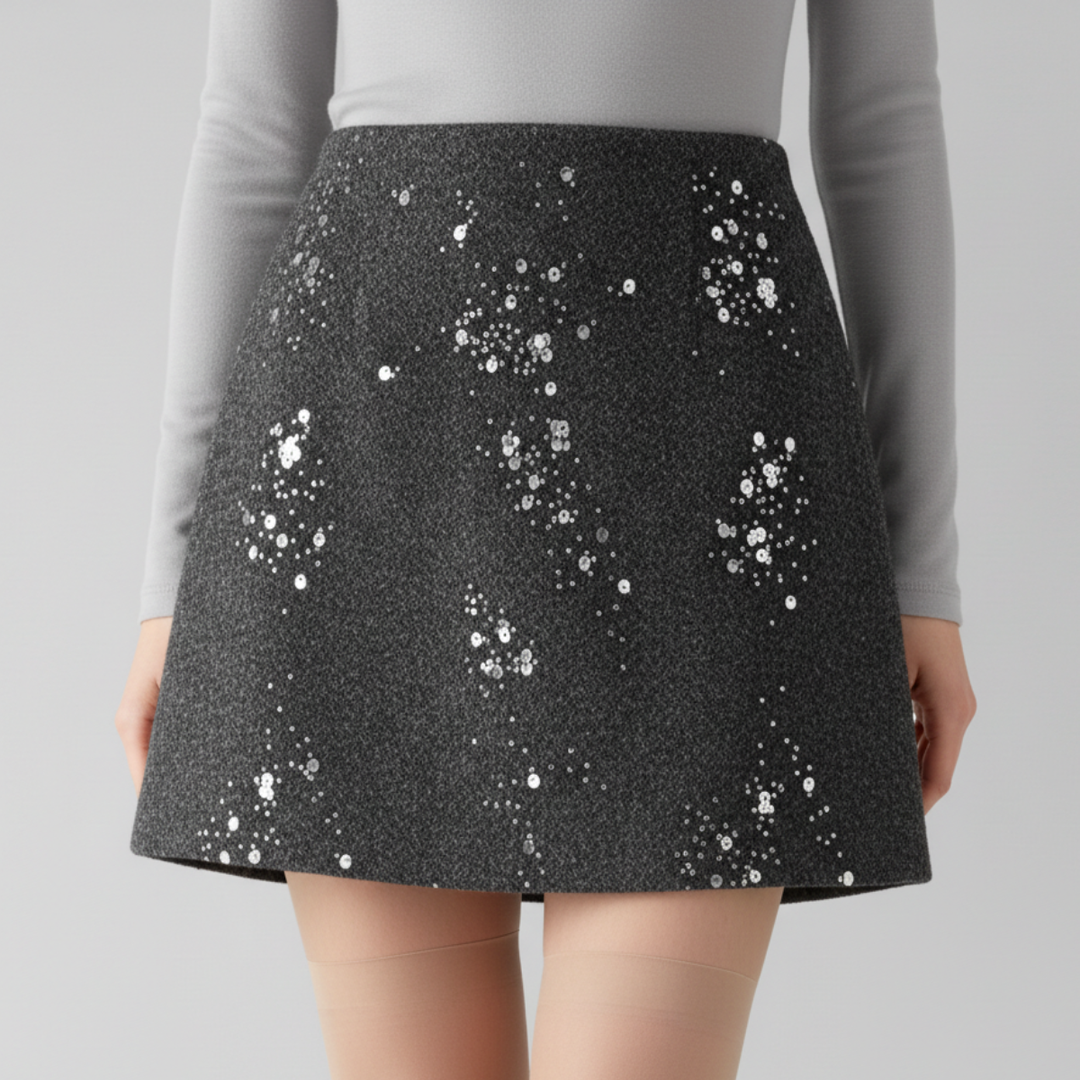 Ersilia Sequin Skirt