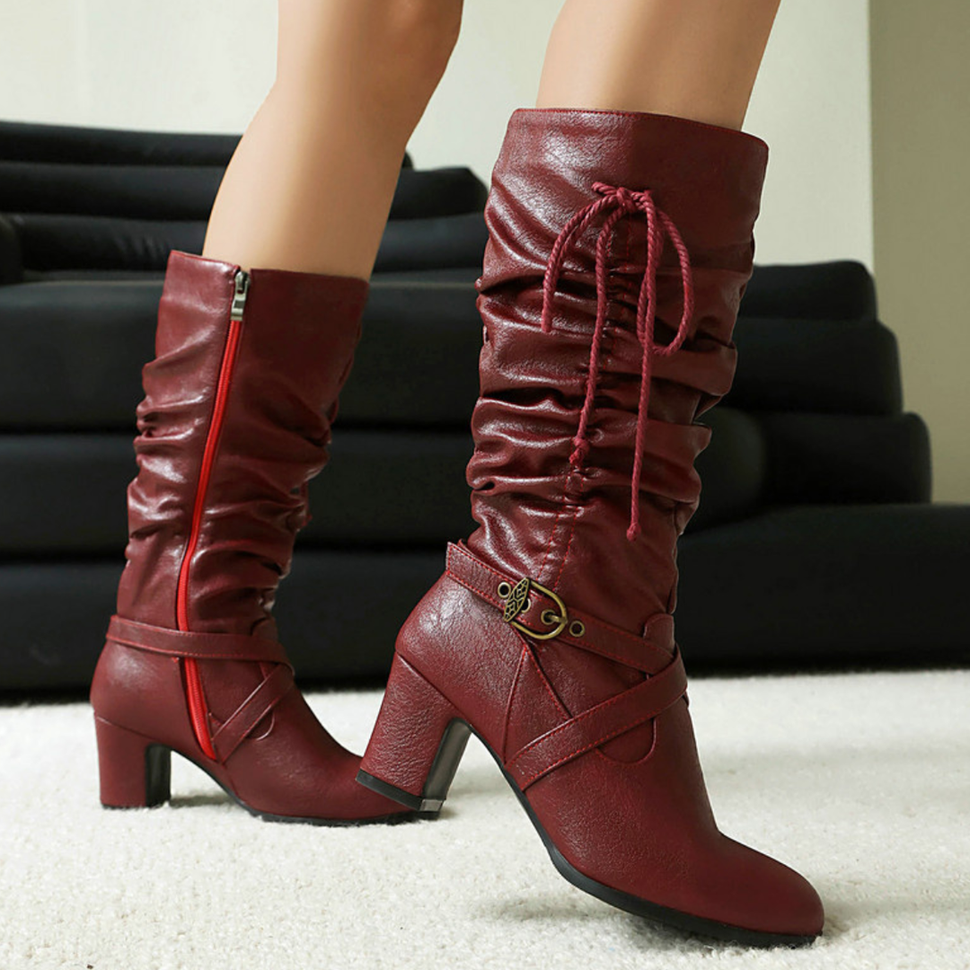 Alexandra Buckle Boots