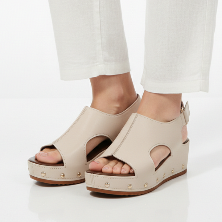 Delia Wedge Sandals