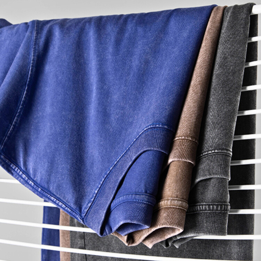 Stonewashed Essentials Tee Set