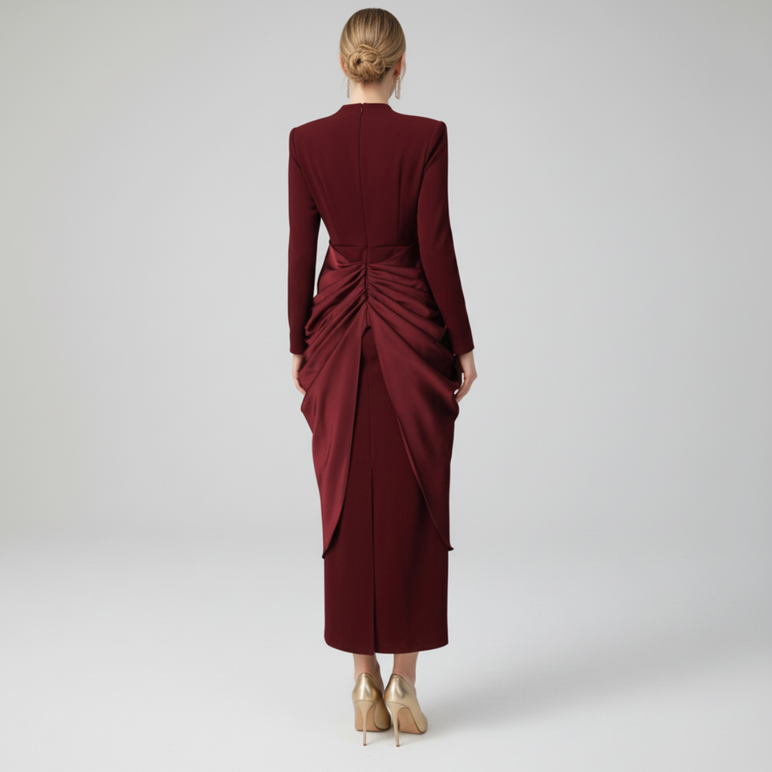 Caterina Draped Dress