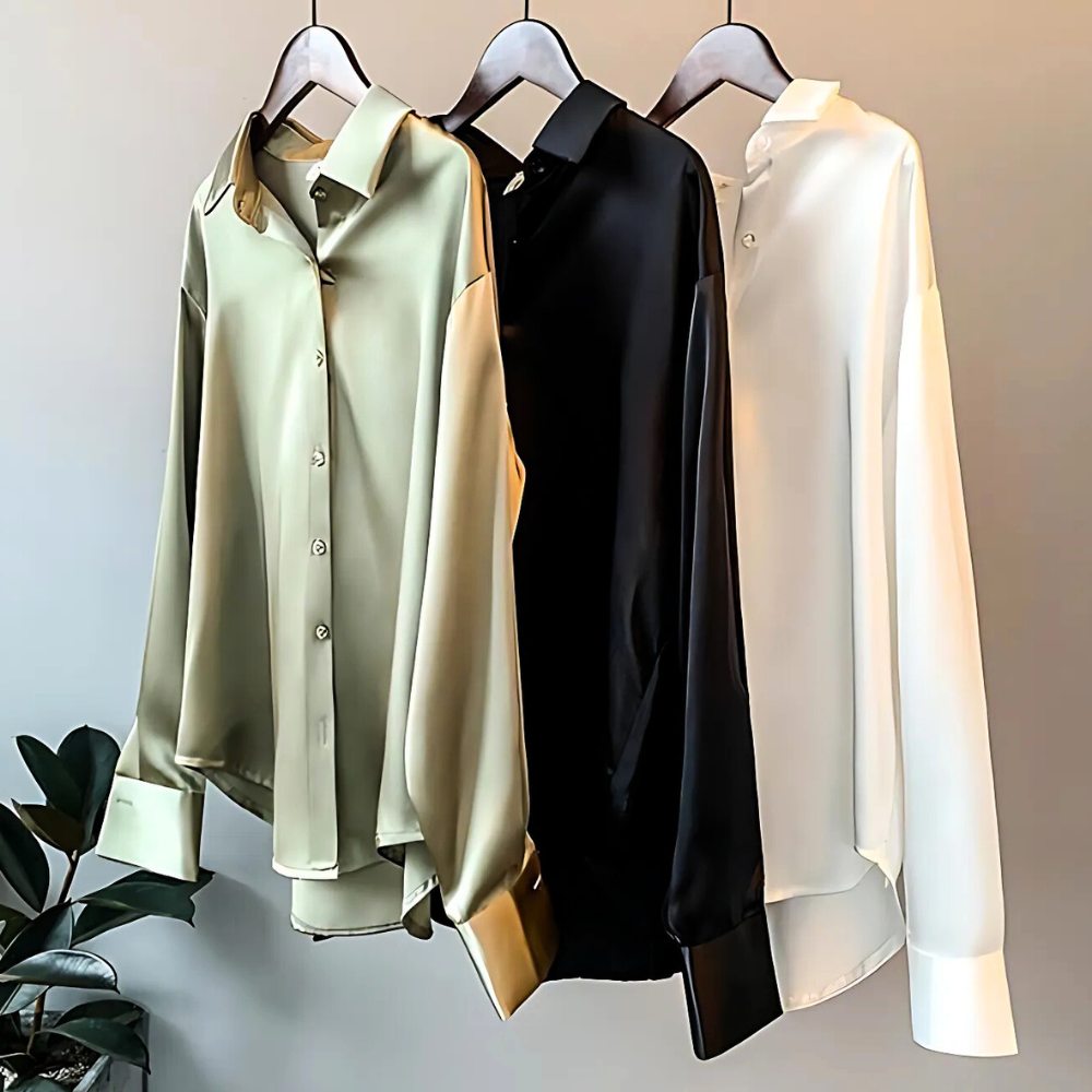 Samantha Satin Blouse