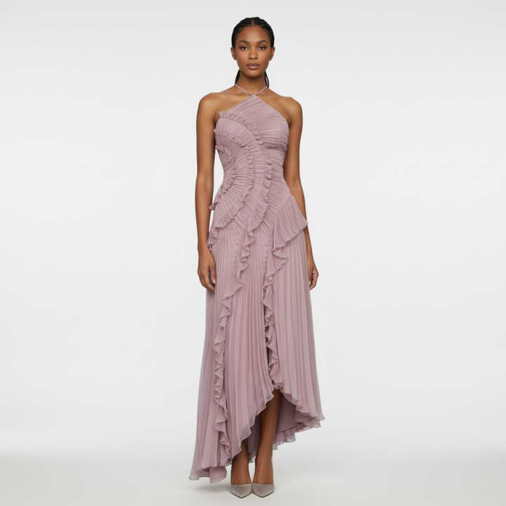 Anita Pleated Gown