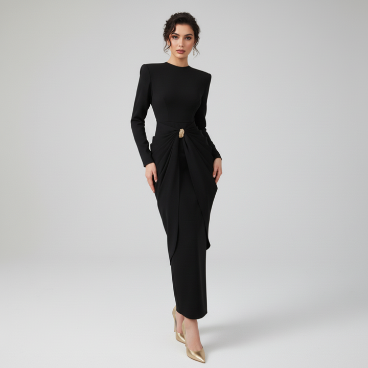 Caterina Draped Dress