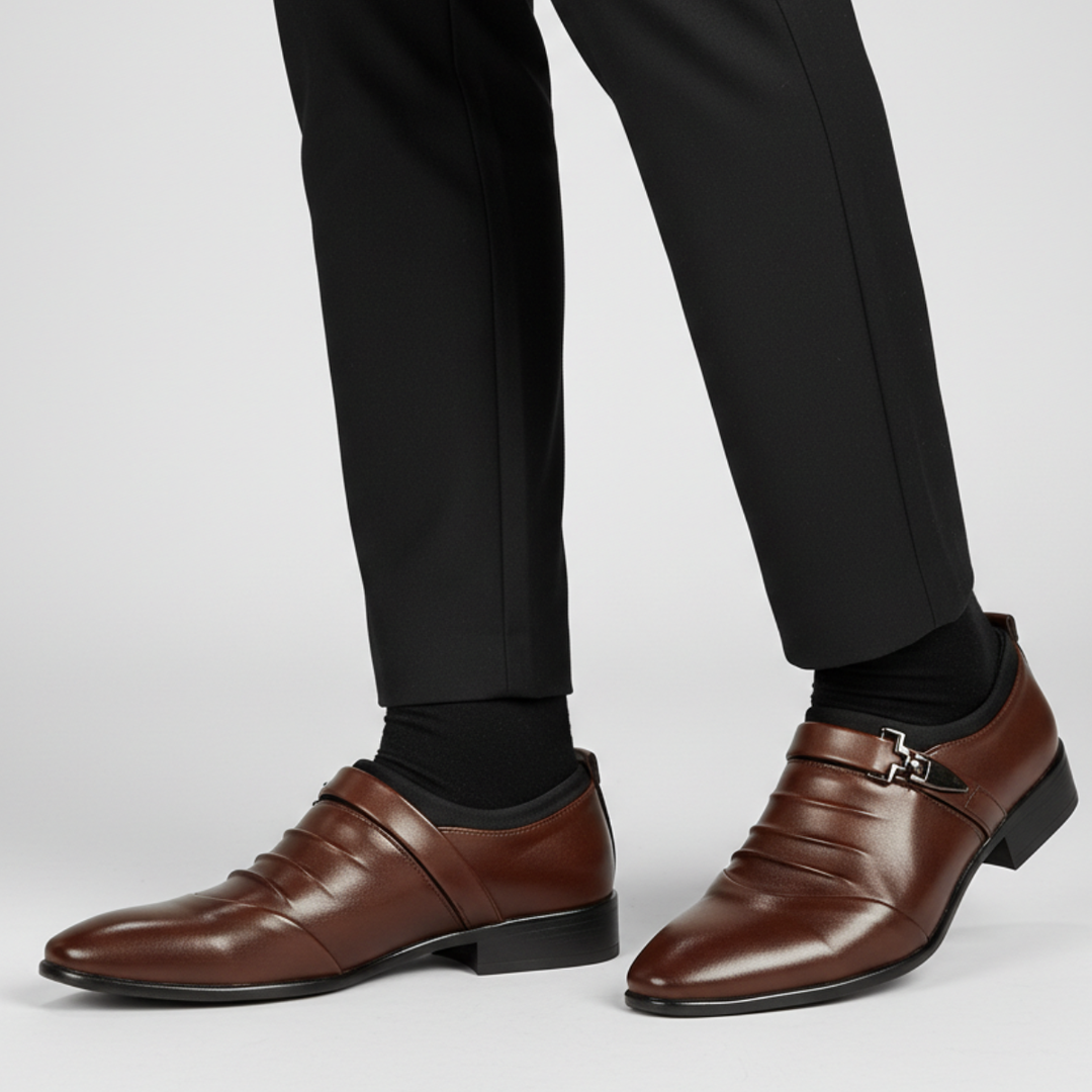 Stratos Buckle Loafers