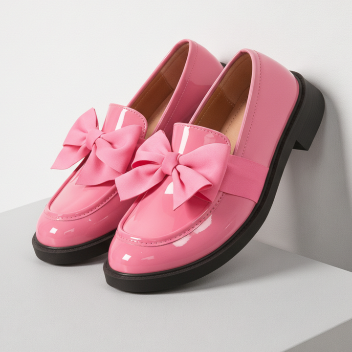 Leonora Bow Loafers