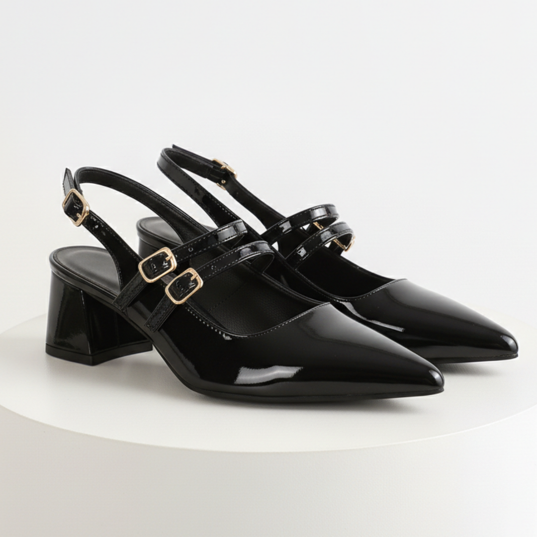 Victoria Slingback Heels