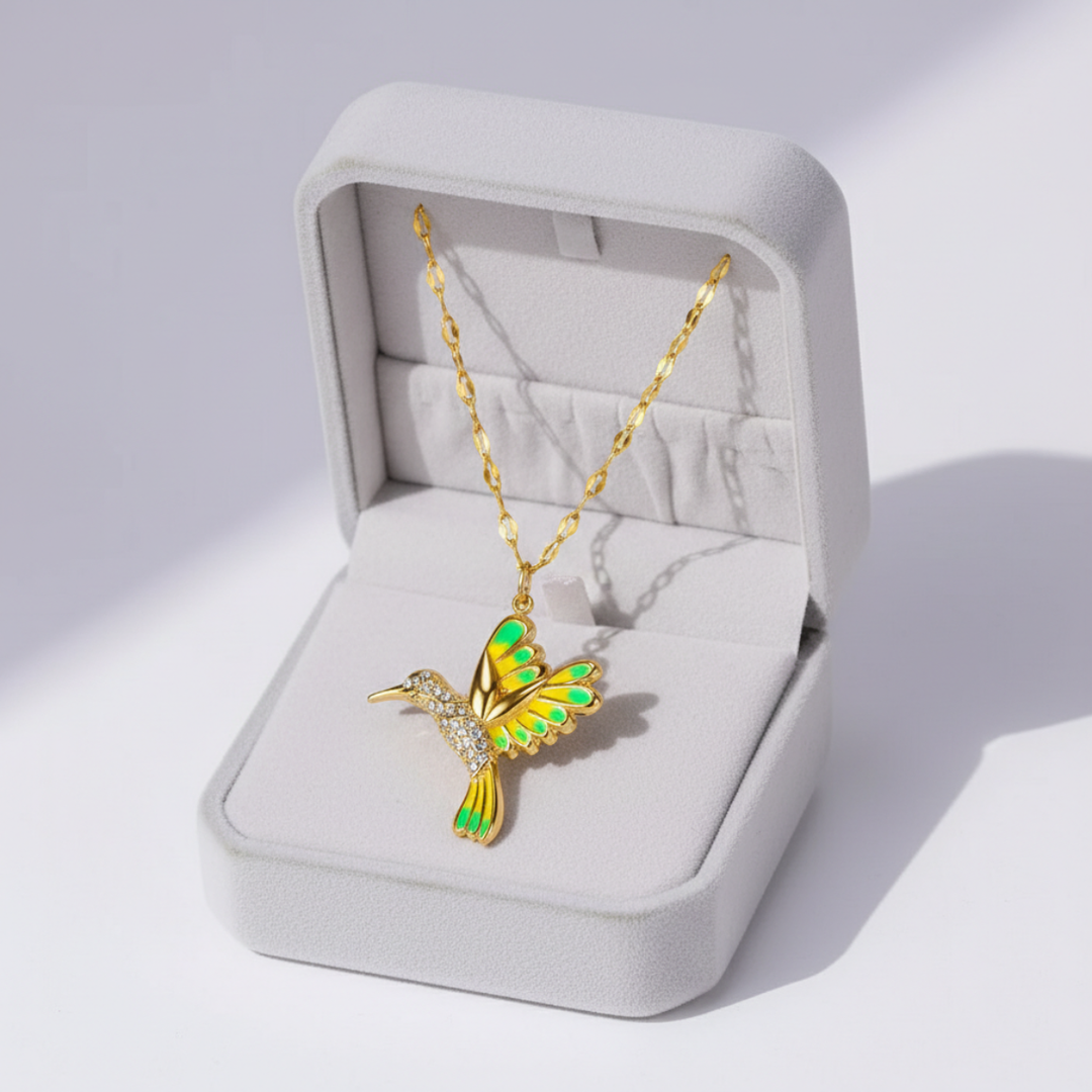 Hummingbird Pendant Necklace