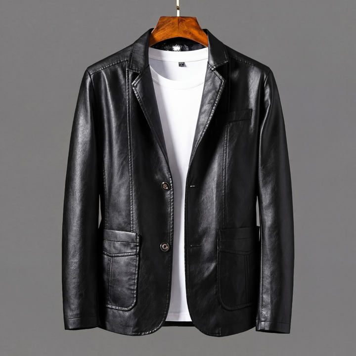 Tristan Leather Blazer