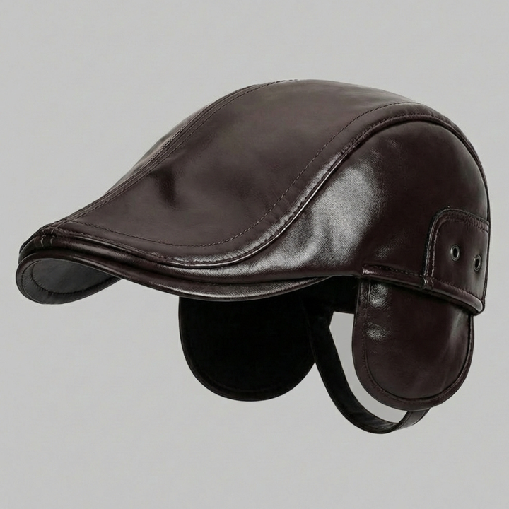Oslen Leather Cap