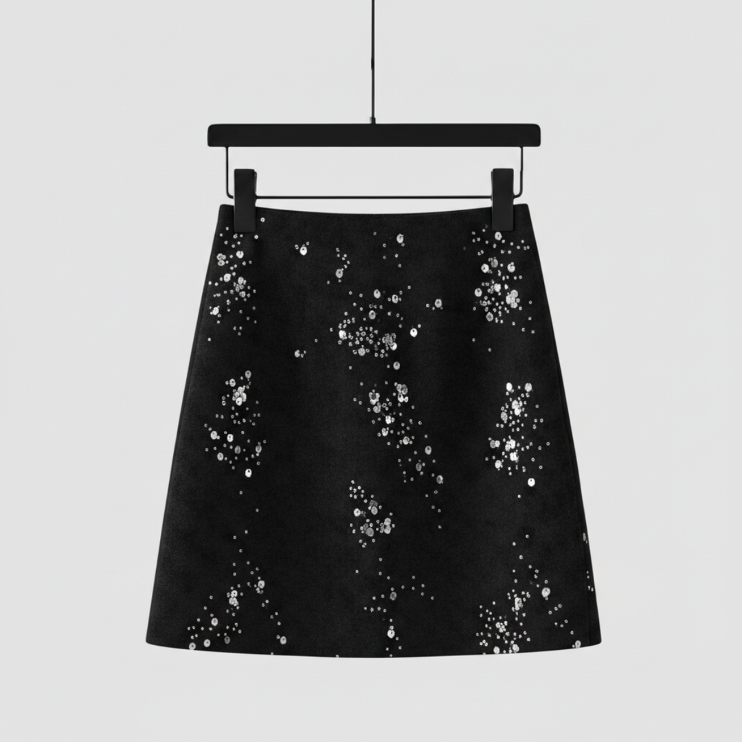 Ersilia Sequin Skirt