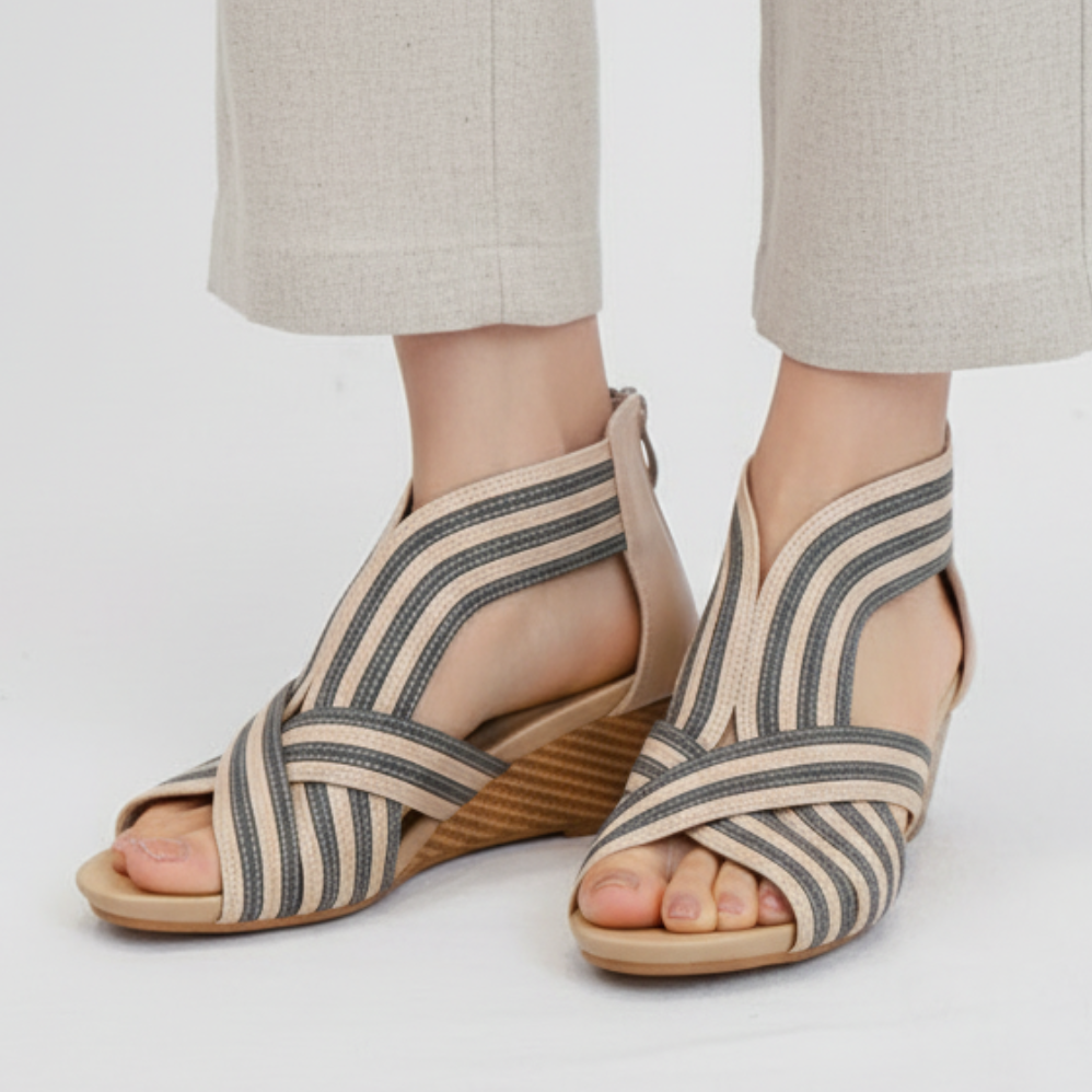 Abigail Wedge Sandals