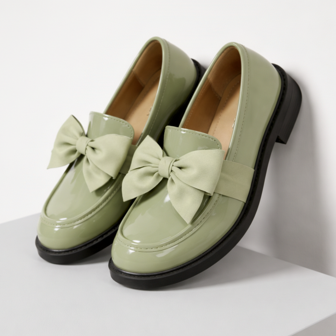Leonora Bow Loafers