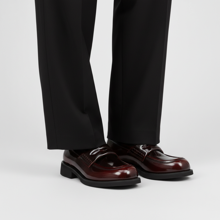 Salvatore Leather Loafers