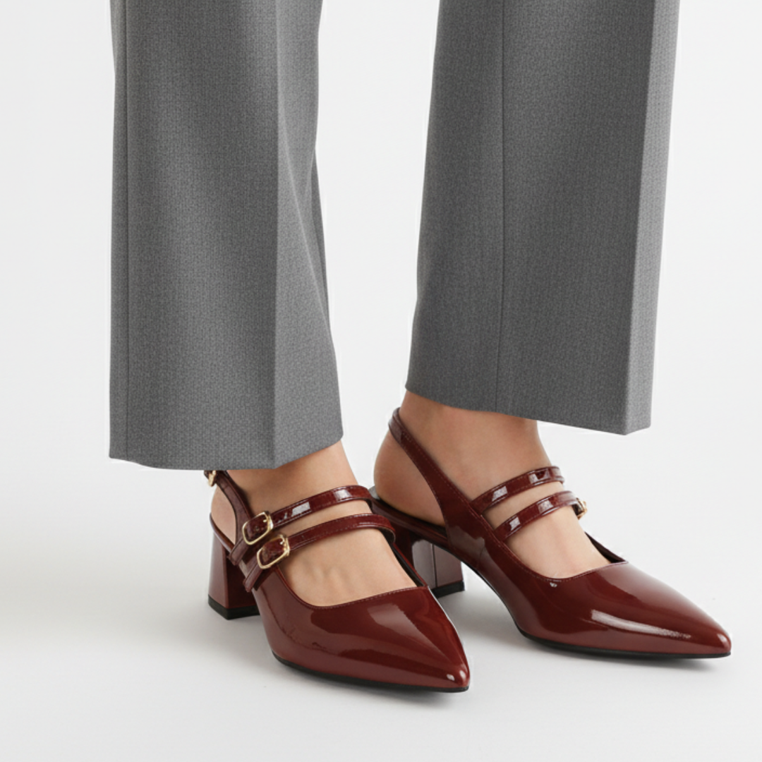 Victoria Slingback Heels