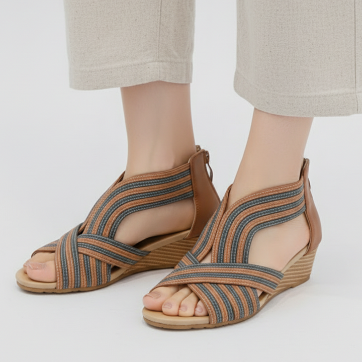Abigail Wedge Sandals