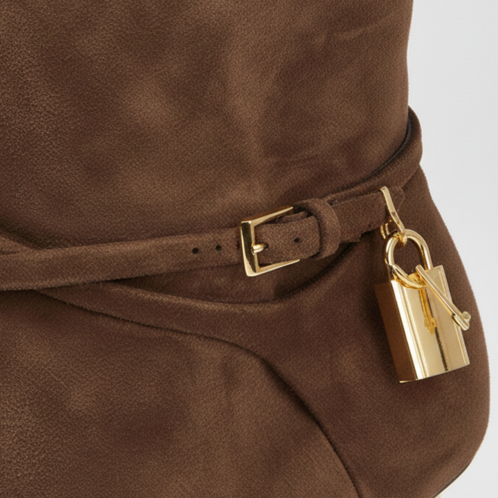 Tessa Lock Heel Boots