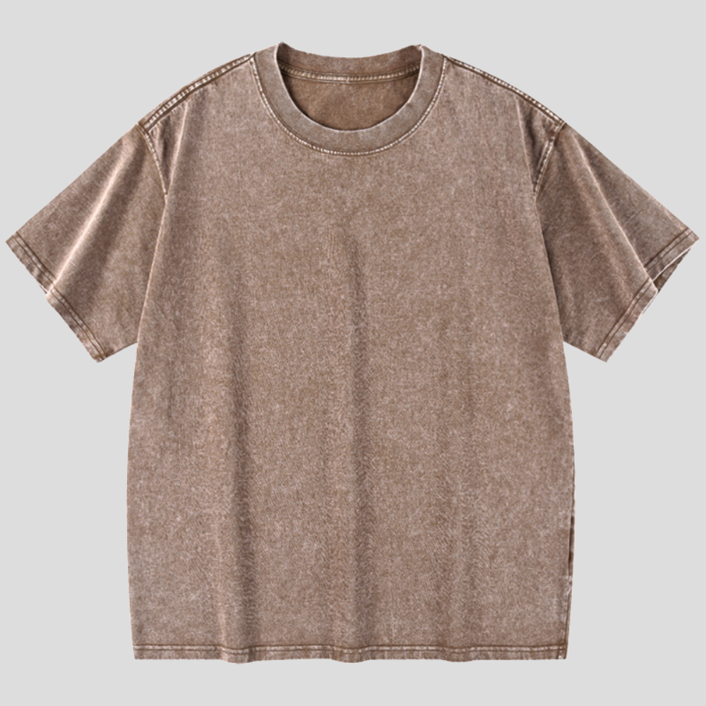 Stonewashed Essentials Tee Set