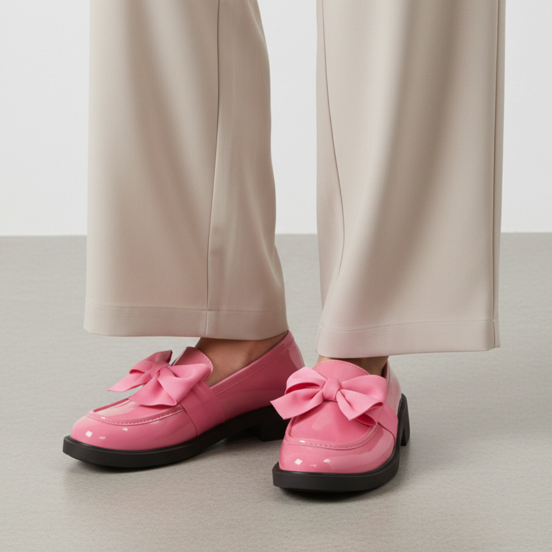 Leonora Bow Loafers
