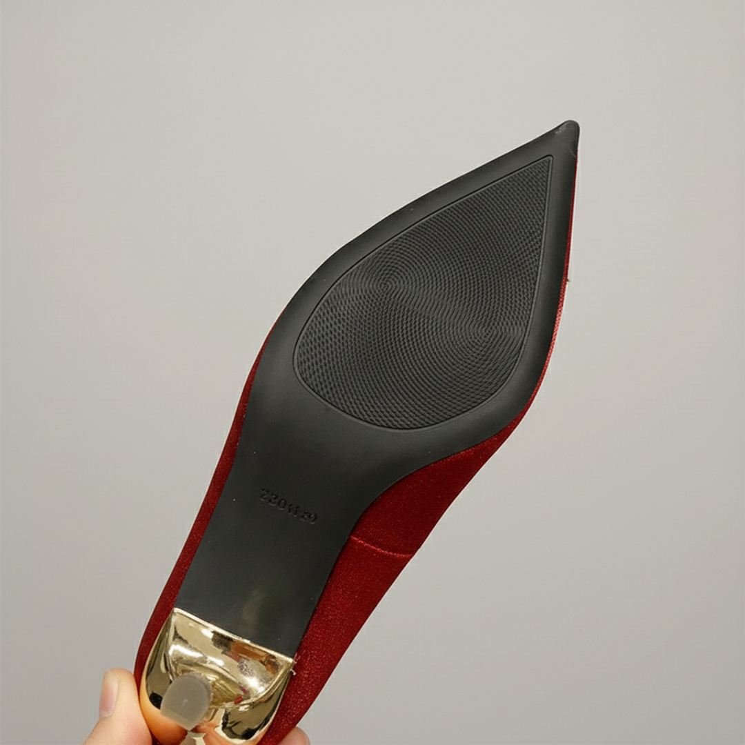 Cristiana Rhinestone Heels