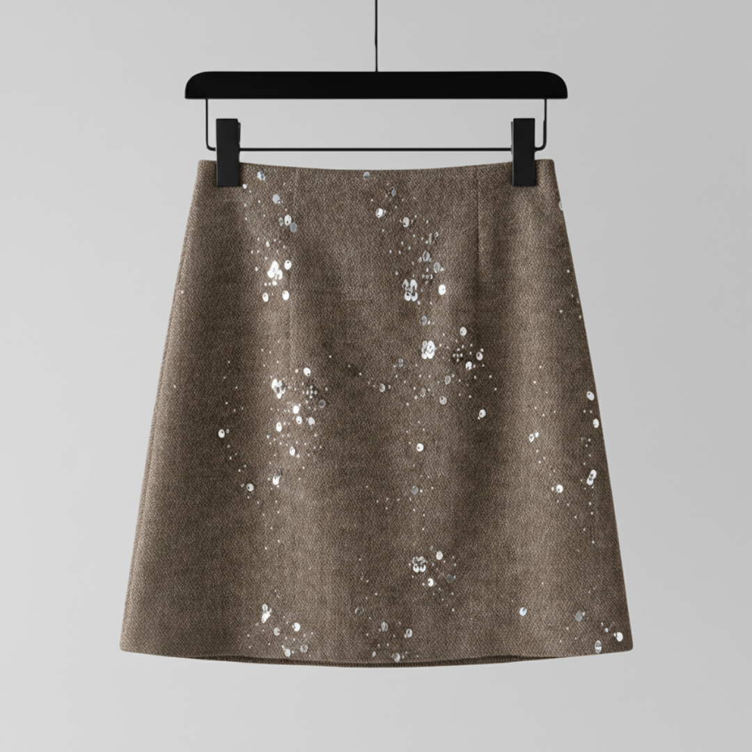 Ersilia Sequin Skirt