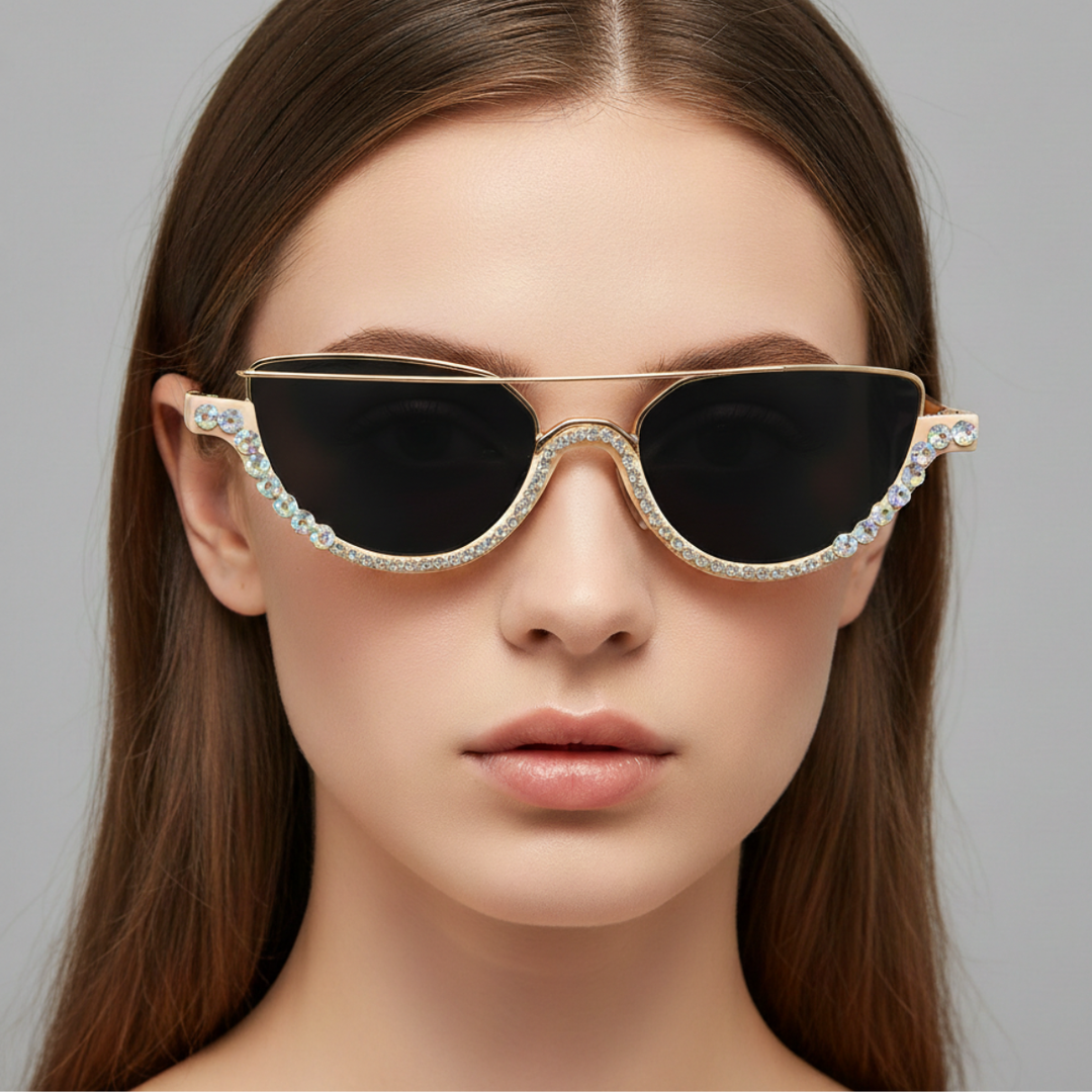 Adelina Crystal Sunglasses